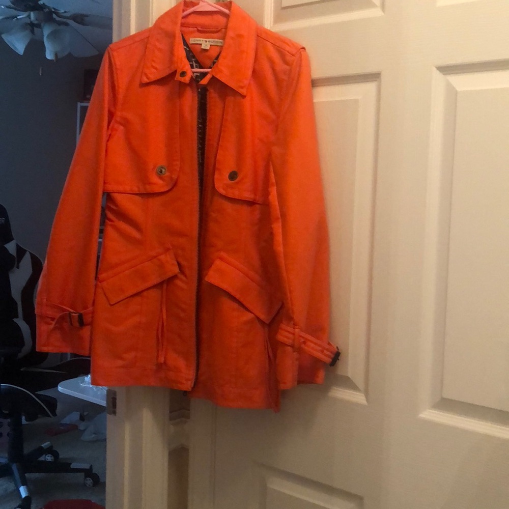 Orange Tommy Hilfiger Jacket